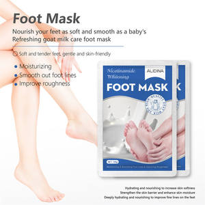 ZS OEM maschera esfoliante per il piede rimuovere la pelle morta <span class=keywords><strong>calli</strong></span> <span class=keywords><strong>piedi</strong></span> SPA Pedicure calze idratante Anti-screpolatura del piede - Product Image 3
