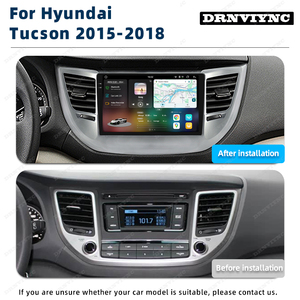 Radio de Coche 2K 7870 con Android 13, Pantalla Estéreo, Carplay, GPS, DSP, Cámara 360, Sistema Multimedia para <span class=keywords><strong>Hyundai</strong></span> <span class=keywords><strong>Tucson</strong></span> 2015-<span class=keywords><strong>2018</strong></span> - Product Image 2
