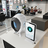 Appareil professionnel de test cutané multispectral JLM M8 avec caméra HD et analyse IA, 24 langues
