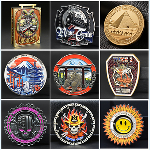 เหรียญที่ระลึกโลหะผสมสังกะสีชุบทองคำแท้สีทองสำหรับเป็นของขวัญ - Product Image 3