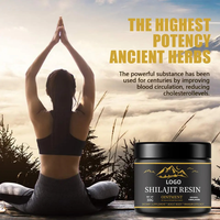 Résine de Shilajit OEM, Pommade Naturelle, Supplément d'Acide Fulvique, Résine Liquide d'Or de l'Himalaya en Vrac, Shilajit en Gros, Marque Privée