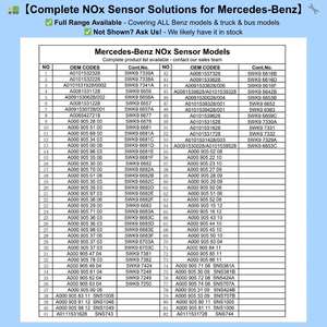เซ็นเซอร์ไนโตรเจนออกไซด์ Nox รุ่น A0009059803 5WK96683E สำหรับรถยนต์เมอร์เซเดส-เบนซ์ W156 W164 W166 <span class=keywords><strong>GLE</strong></span> <span class=keywords><strong>350d</strong></span> W176 W205 W212 W213 W218 W238 W246 W25 - Product Image 5
