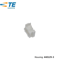 Connecteur TE 440129-3 CONN RCPT pour connecteurs et boîtiers rectangulaires mâles 3 positions 2,00 mm en alliage de cuivre 3A 250V pour applications automobiles/connections de fils