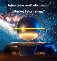 Lecteur de musique HCNT, suspension magnétique, Saturn, audio Rocket star, stéréo star light, design esthétique spatial