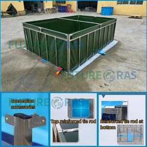 ระบบเพาะเลี้ยงสัตว์น้ำแบบอควาโปนิกส์ บ่อเพาะพันธุ์ปลาทร<span class=keywords><strong>ง</strong></span>สี่เหลี่ยม ระบบปลูกพืชไร้ดินแบบไฮโดรโปนิกส์ บ่อเลี้ย<span class=keywords><strong>ง</strong></span>ปลาทรงสี่เหลี่ยมผืนผ้าพร้อมโคร<span class=keywords><strong>ง</strong></span>เหล็กเสริม - Product Image 3