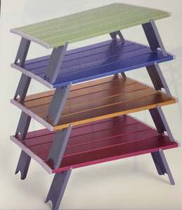 Portable léger extérieur enrouler petite <span class=keywords><strong>Table</strong></span> de Camping <span class=keywords><strong>pliable</strong></span> en aluminium Mini <span class=keywords><strong>Table</strong></span> de pique-nique au niveau du sol - Product Image 5