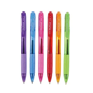 Kawaii Four Colors Slim Ballpen Wholesale Ballpoint Pen 0.5 Without Clip With Logo 2023