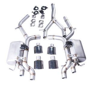 Système d'échappement Catback de haute qualité pour <span class=keywords><strong>Mercedes</strong></span>-Benz Classe C 2008-2014 C180 C200 W204 2.0T, avec quatre sorties d'échappement assorties, effet <span class=keywords><strong>C63</strong></span> - Product Image 2