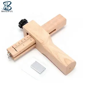 High Quality Leather Craft Tool Adjustable Wood Strip and Strap Cutter DIY Leather Cutting Tools