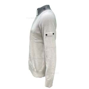 Hot Cardigan personnalisé hommes <span class=keywords><strong>UV</strong></span> couleur changeante fil couleur changeante photochromique pull tricot lumière du soleil décoloration pull - Product Image 6