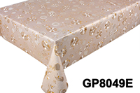 Nappe de table en PVC imprimé imperméable de luxe de l'usine de Yiwu