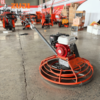 Kommerzielle Betonkanten-Glättmaschine ZUJI ZJ90 5,5 PS Benzin-Seitenpolierer 150 U/min 10 cm Arbeitsmenge