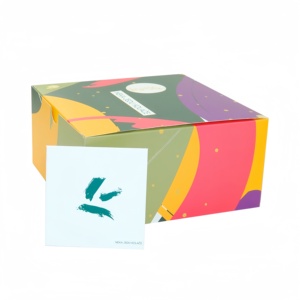 Emballage en carton pliable biodégradable personnalisé en gros pour gâteaux, biscuits, cookies, beignets avec logo - Product Image 3