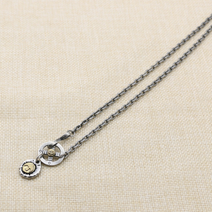 Collana in Argento Sterling 925, Lunga Catena per Maglione con Perline Rotonde, Choker da Donna, Gioielli alla Moda per <span class=keywords><strong>Uomo</strong></span> - Product Image 4