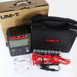 Testeur de terre numérique UNI-T UT511/UT512 avec sélection manuelle, alimentation automatique, indication de batterie faible, affichage complet, équipement de test manuel - Product Image 4