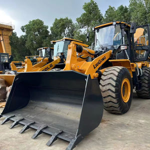 Rentable usado para CLG856H Cargador de ruedas de cargador frontal con motor Cummins Carga nominal de 5 toneladas 168KW Potencia Buena calidad - Product Image 1