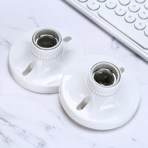 Lớn 115 Mét E27 gốm giữ đèn cơ sở rộng chống thả tính năng khác nhau ứng dụng chiếu sáng vít phong cách làm bằng nhựa - Product Image 3