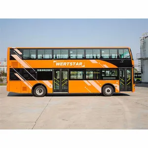 Luxe Design Aangepaste Passagier Sightseeing Toerisme Dubbeldeks Stadsbus Te Koop