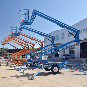 Plataforma de Trabajo Suspendida, Elevadores Articulados, Remolques, Freno Mecánico y Eléctrico para Matriculación - Product Image 1