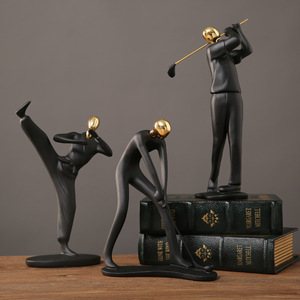 Figuras decorativas de resina del Maestro Gu para el hogar, oficina, escritorio, sala de estar, estantería, vitrina de vinos. - Product Image 3