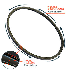 สายพานสตาร์ทเตอร์ JN6-H1173-00 ใช้ได้กับยามาฮ่า G2 G8 G9 G11 G16 G22 ไดรฟ์ G29-4 สายพานส่งกำลังยาง - Product Image 2