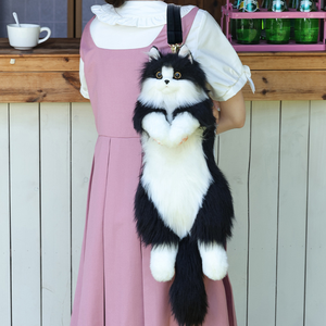 2025 वसंत गर्मियों की प्यारी बिल्ली बिल्ली बैकपैक नवीनता प्यार - Product Image 3