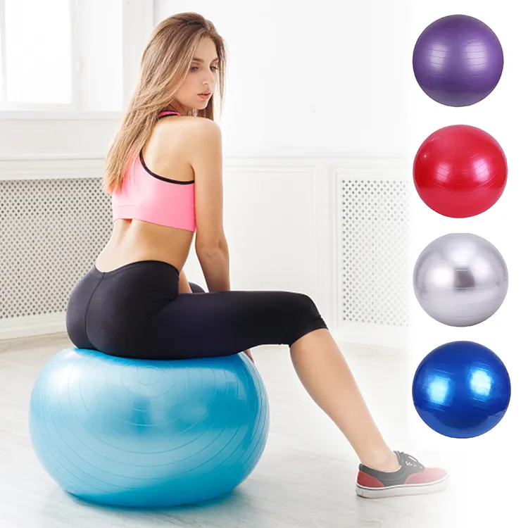 2023 nouveau Design qualité supérieure Yoga Gym balle Massage balle noire Base Fitness balle