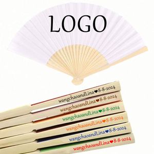 Éventails pliants vintage japonais et chinois en bambou, art populaire, peinture sculptée, thème sportif, mariages, danses, affaires, idéal pour l'été - Product Image 2