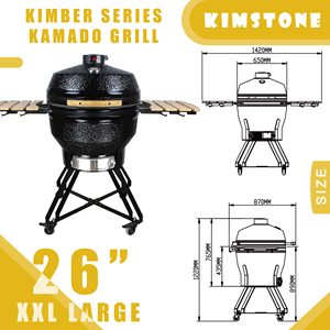 เตาเซรามิกสำหรับปิ้งย่างแบบเกาหลี KIMSTONE ขนาด 26 นิ้ว สำหรับทำซัมจิวปาล - Product Image 2