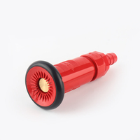 Système de gicleurs d'incendie 1 \ "avec tuyaux de lutte contre l'incendie flexibles et système de protection contre l'incendie à buse variable rouge