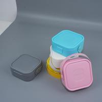 A0046 Boîte à couture portable carrée en plastique, grande, faite à la main, avec poignée, pour costumes, kit de couture domestique transfrontalier