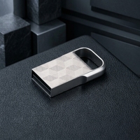 Flashdisk Metal Custom LOGO Somnambulist Dual USB2.0 128GB Flash 3.0 Kecepatan Tinggi Putar USB Flash Drive 64GB 32GB