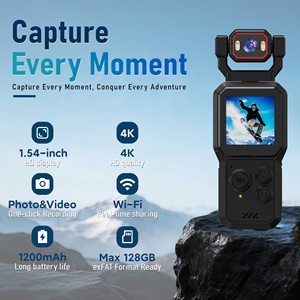 Cámara de Bolsillo QZT 4K Personalizada con Lente Giratoria, Mini Cámara de Acción para Vlogging, Viajes y Deportes - Product Image 2