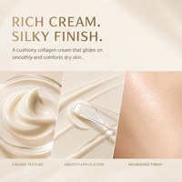 Crème Visage Anti-rides et Raffermissante au Collagène et à l'Ergothionéine Peptidique 50g Marque Blanche – Soin Luxueux Antioxydant