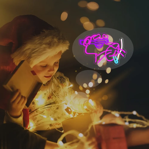 Letrero de neón, <span class=keywords><strong>Pantera</strong></span> <span class=keywords><strong>Rosa</strong></span>, LED, decoración de pared para juegos, alimentado por USB, hombre, cueva, dormitorio, Gamer, habitación, cumpleaños, fiesta de Navidad, regalo, adolescentes, Anime - Product Image 6