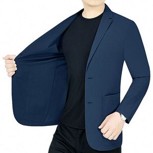 <span class=keywords><strong>Veste</strong></span> <span class=keywords><strong>de</strong></span> <span class=keywords><strong>costume</strong></span> légère et extensible anti-UV pour l'été, style jeune et décontracté, sans repassage - Product Image 2