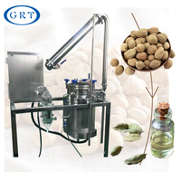 Machine d'extraction d'huiles essentielles automatique à vapeur de haute qualité avec moteur pour l'extraction d'huile de citron et de cactus