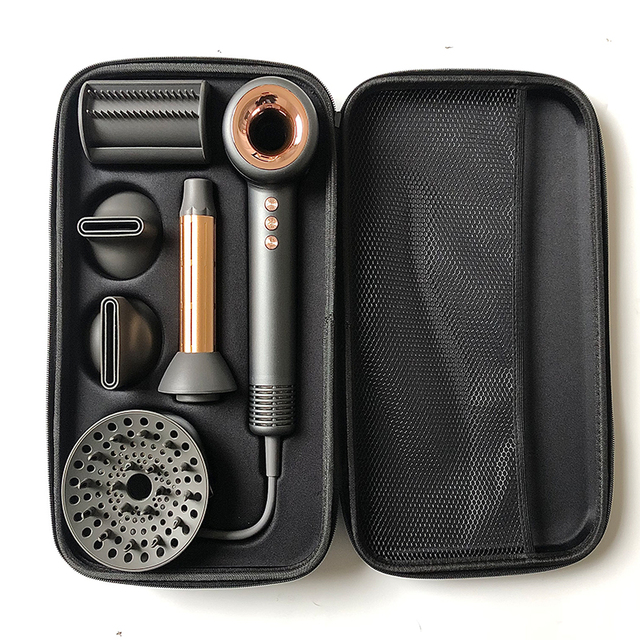 5 in 1 Air Hair Styling Tools Wrap Ionic Hair Dryer Curlers Round Blow Dryer Brush Hair Straightener Brush Nozzle