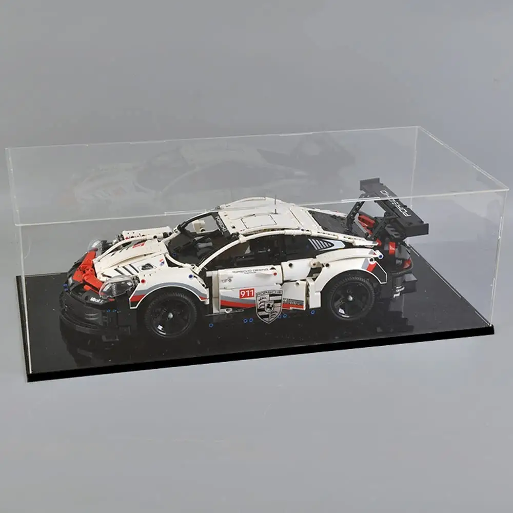 Vitrine de voiture en acrylique personnalisée, vitrine transparente, jouet, boîte d'exposition en acrylique à vendre