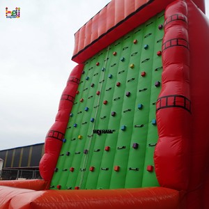 Murs d'escalade gonflables géants pour l'extérieur, <span class=keywords><strong>jeux</strong></span> d'escalade pour enfants, matériau PVC commercial - Product Image 6