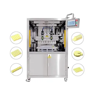 Mesin pemotong keju Denmark otomatis makanan ultrasonik, mesin pengiris keju ultrasonik