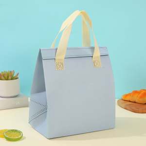 Sac isotherme de livraison de pizza, sac de shopping thermique, échantillon gratuit, logo personnalisé, taille non tissée, en aluminium, isolé - Product Image 2