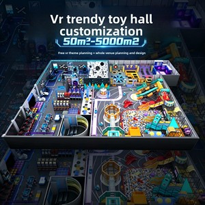 Salle d'arcade VR tendance, lieu de sport intérieur célèbre sur internet, centre commercial, salle de jeux électroniques pour enfants - Product Image 5