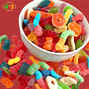 Vente en gros de bonbons halal assortis fruités et aigres bonbons mous en vrac bonbons gommeux en gros - Product Image 2