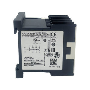 Relais de commande CA3KN22FD 2NO+2NC Bobine 110VDC 10A Montage sur rail DIN Composants d'automatisation industrielle - Product Image 4