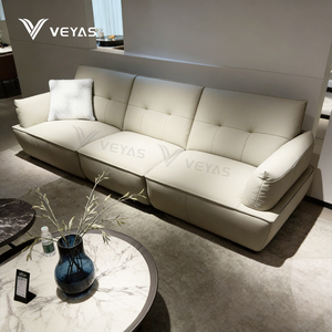 Fabricant et fournisseur de canapés modernes de Ganzhou, personnalisation, meubles de salon en cuir synthétique luxueux à prix raisonnable - Product Image 4