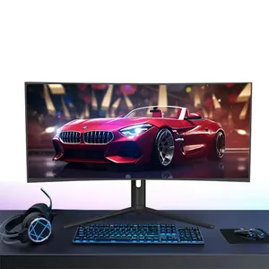 34-Zoll Intel Core i5 i7 i9 Desktop Gaming PC mit gekrümmtem Bildschirm und 4K HD Schnittstelle DDR4 16 GB RAM i5 12450H SSD Festplatte