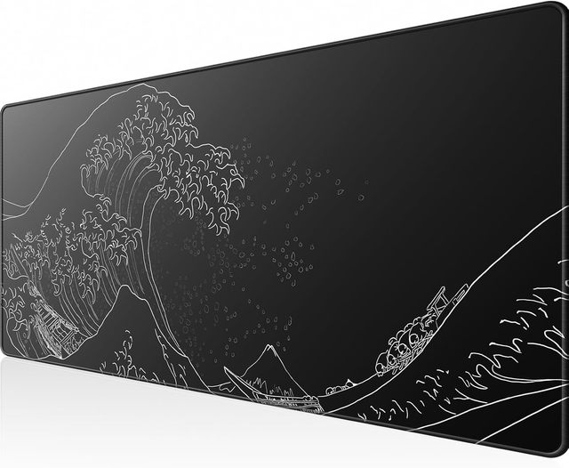 Custom Anime Cartoon Gaming Mousepad Soft Cloth Surface Non Slip Natural Rubber Base Heat Transfer Logo Edge Stitching Gift Box