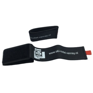 Sangles de fixation pour ski alpin personnalisées en gros, attaches auto-agrippantes pour ski de fond, attaches de ski en EVA avec languette de traction - Product Image 1