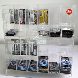 Affichage de cartes à collectionner en acrylique résistant aux UV 6 emplacements SHP Direct Sales Cartes <span class=keywords><strong>Pokemon</strong></span>: Support d'affichage scellé du pack <span class=keywords><strong>Booster</strong></span> des <span class=keywords><strong>évolution</strong></span>s - Product Image 3